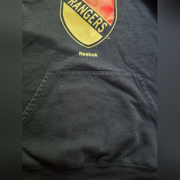 COPY - Vintage New York Rangers Reebok Black Sweater Winter Classic 2012 - Picture 5 of 5